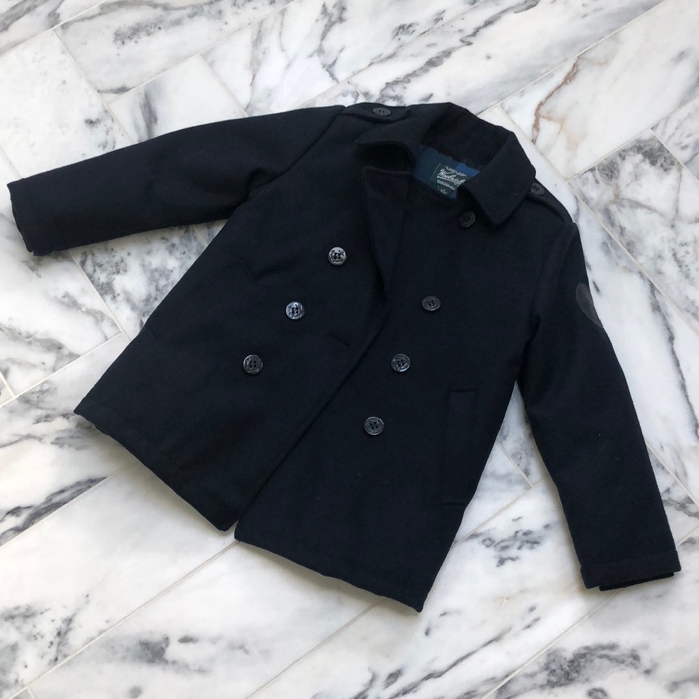 Boys Woolrich wool coat